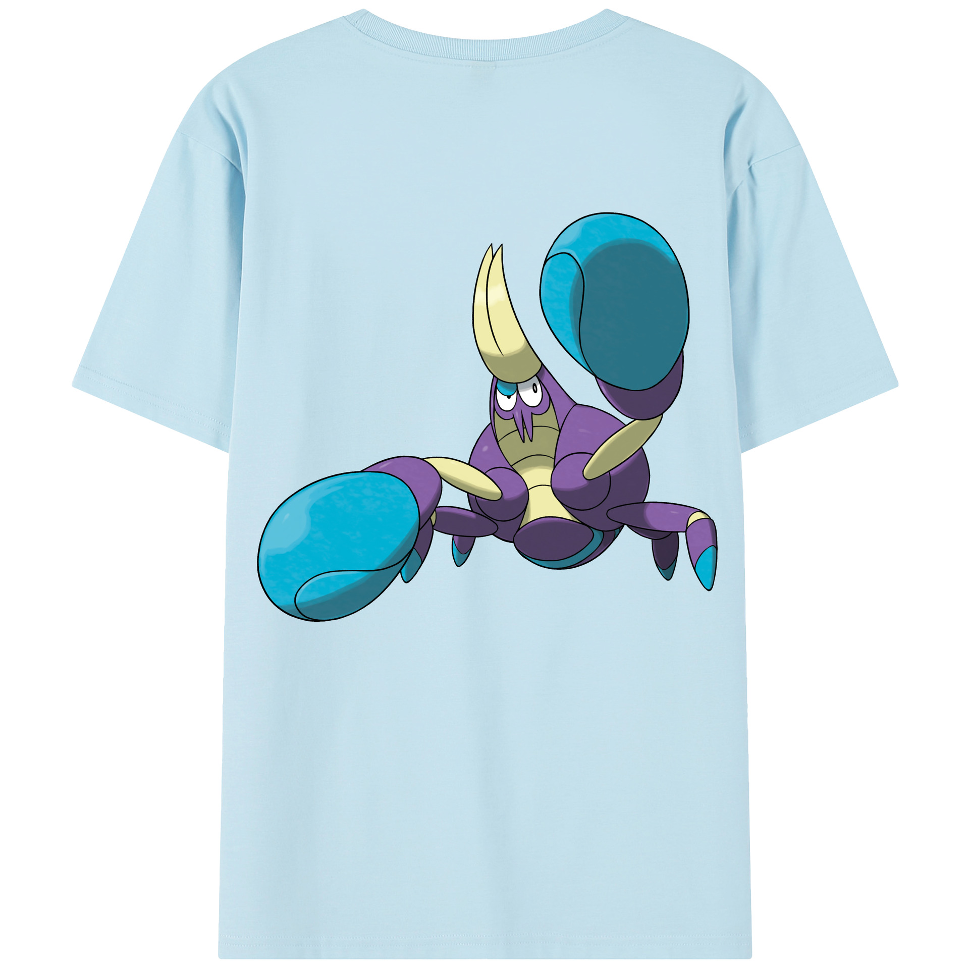 （画像用） ポケットモンスター Pokémon 綿100％半袖Tシャツ（背面プリント）